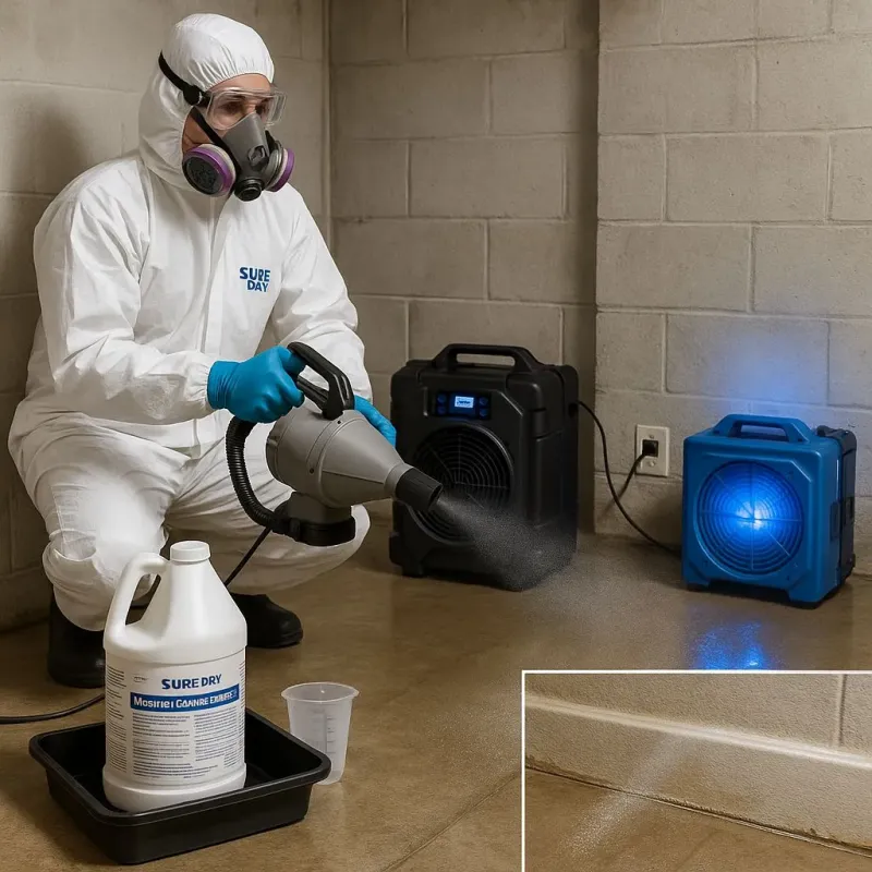 Sanitization and Odor Removal process in Edgerton, KS